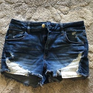 American Eagle HiRise Shorties